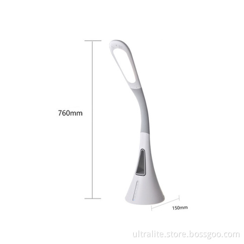 Led Table Lamp Light With Bladeless Fan
